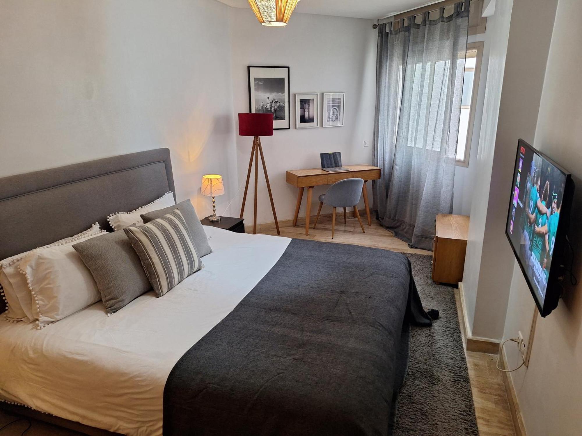 Grand Appartement De Luxe Vue Mer Casablanca Exterior photo
